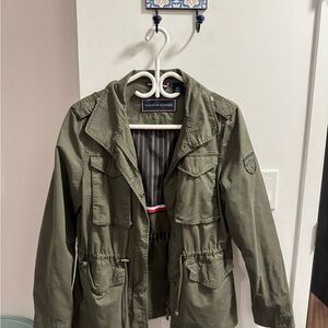Tommy Hilfiger Kids Khaki Green Jacket